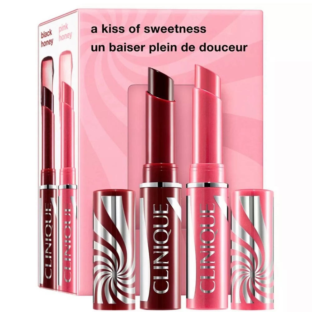 Kiss of sweetness black honey lipstick duo